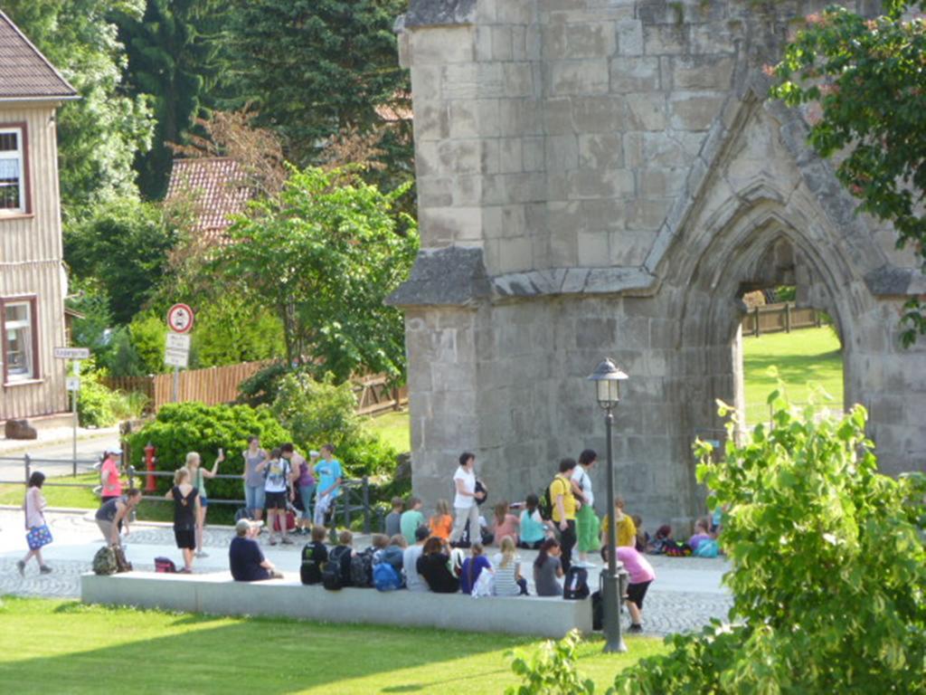 Ferienwohnungen Klosterblick Walkenried Exterior foto